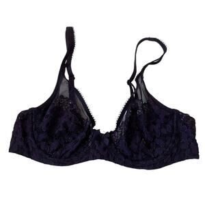 Victoria's Secret Purple Demi Underwired Bra Women Size 34B | 10-2
